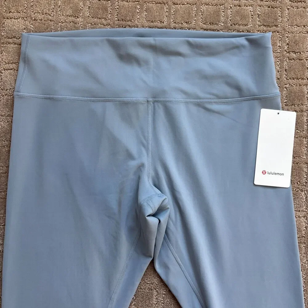 Lululemon Wunder Train High Rise Tight Legging Women's 18 Gray 28